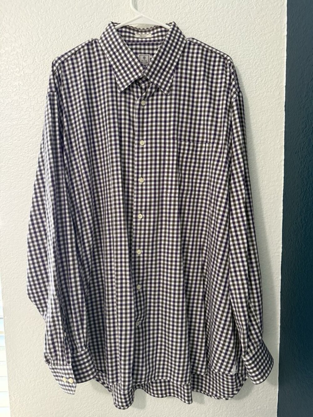 Peter Millar Men's Summer Comfort Long Sleeve Button-Down Size XXL